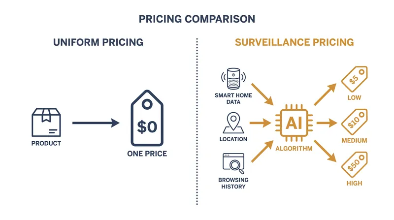 How ambient data from connected devices feeds into algorithmic pricing engines.