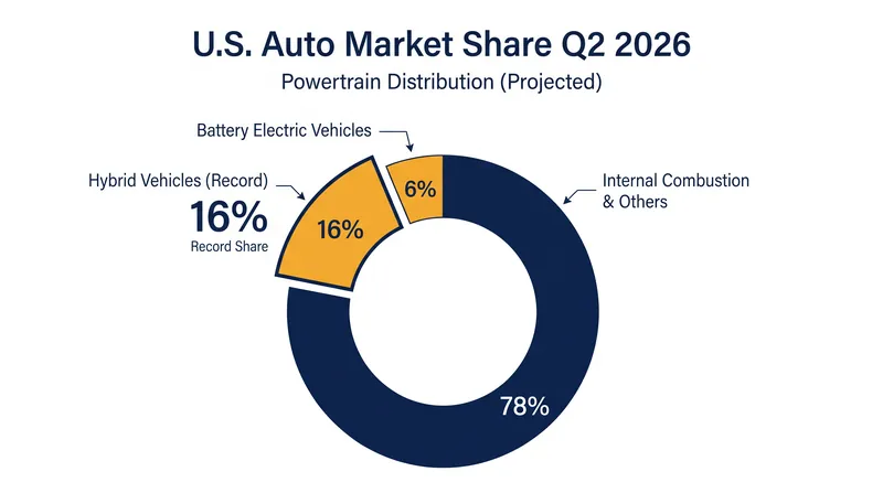 Electrified vehicles now account for nearly 27% of all U.S. retail auto sales.
