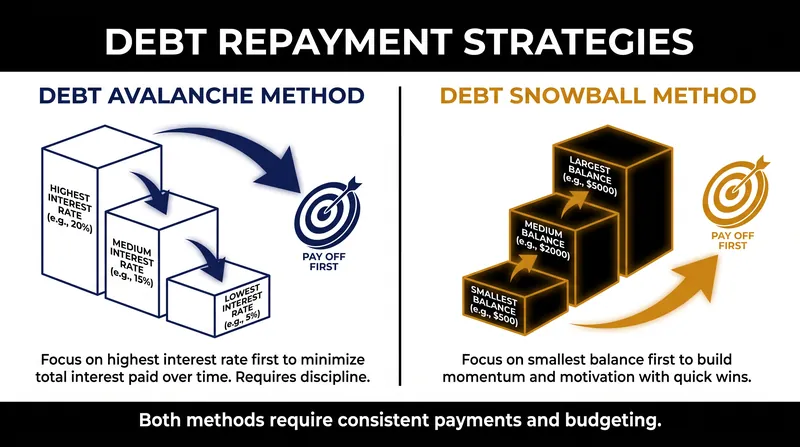 Strategic debt management methods can help consumers mathematically optimize their repayment plans.