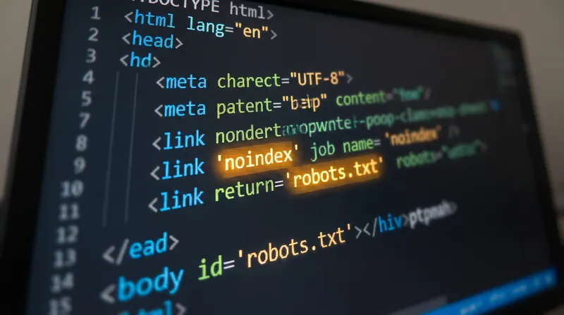 A missing 'noindex' meta tag allowed web crawlers to list the shared URLs in search results.