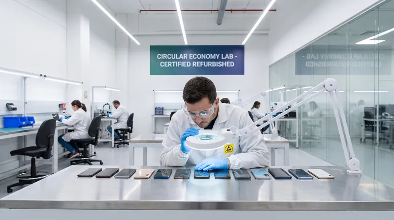 Professional refurbishment facilities are expanding rapidly to meet the surging demand for certified pre-owned devices.