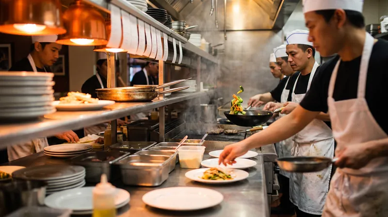 Service charges allow restaurant owners to distribute revenue to back-of-house staff, who are traditionally excluded from tip pools.