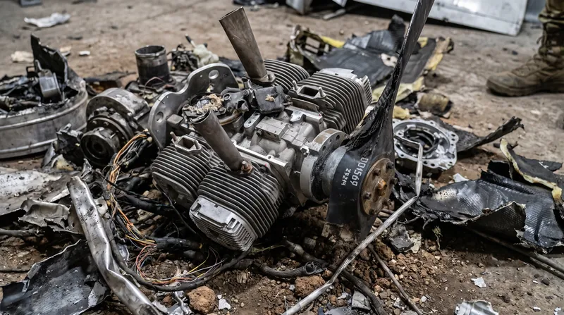 Russia relies on Iranian components to manufacture Shahed-type drones used in nightly bombardments.