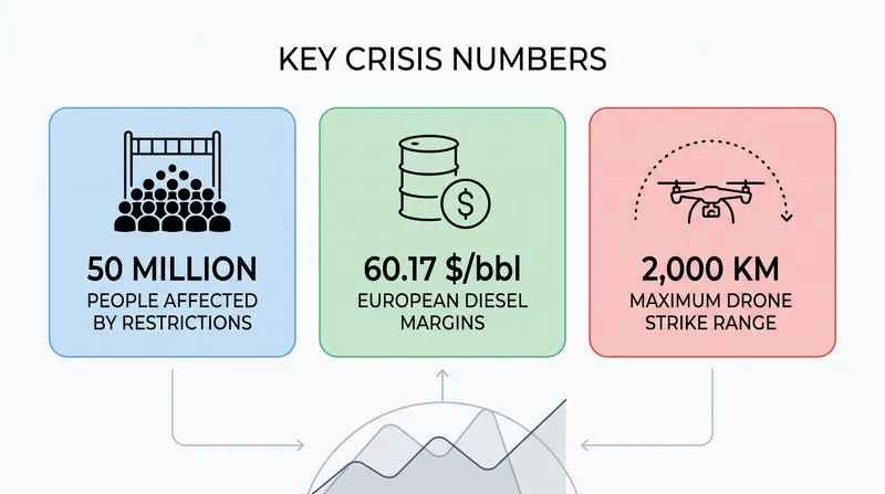 The economic fallout of the refinery strikes has rippled from local Russian communities to global energy markets.