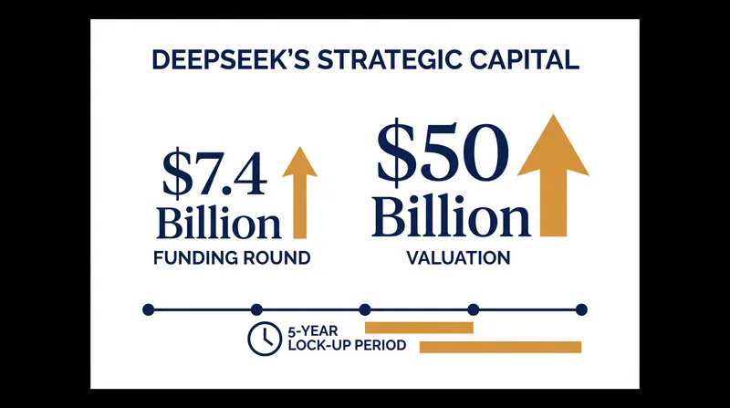 DeepSeek's mega-round establishes it as China's most valuable AI startup.