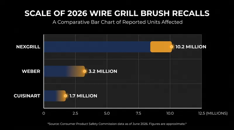 The Cuisinart recall follows massive recalls from other major grill brands earlier in 2026.