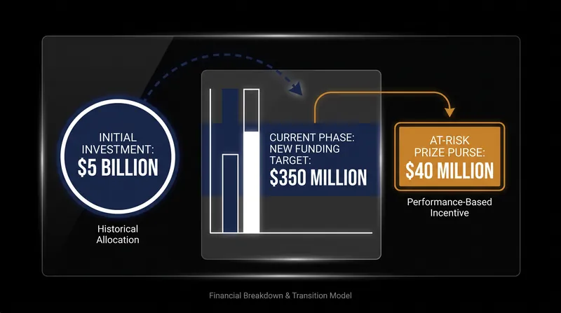 LIV Golf is seeking $350 million in private investment to replace its sovereign wealth funding.
