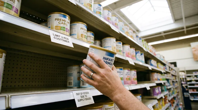 WIC contracts dictate the shape of the commercial formula market, determining how much backup supply exists on retail shelves.