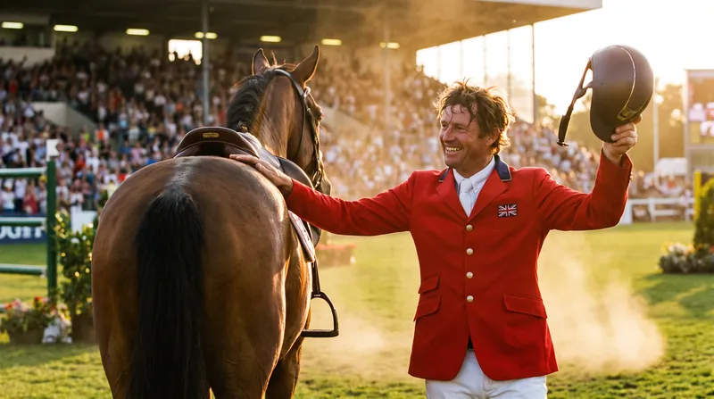 Tim Gredley delivered a crucial double clear round to keep Great Britain in control.