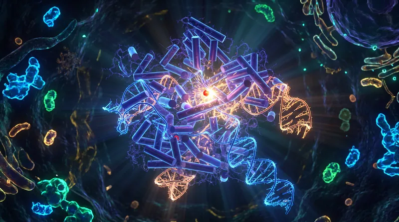 Lipid nanoparticles are used to deliver the CRISPR machinery directly into the tumor microenvironment.