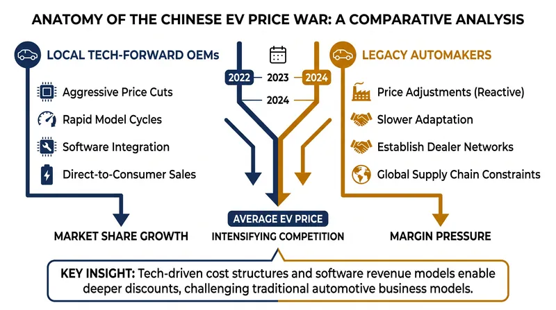 The rapid expansion of domestic electric vehicle brands has triggered an intense price war in the premium segment.