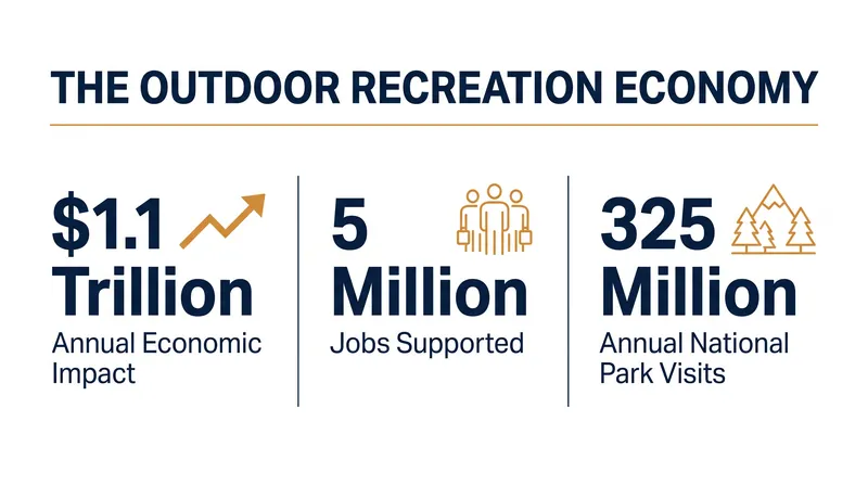 The outdoor recreation economy has grown into a trillion-dollar industry, prompting a shift in federal land management.