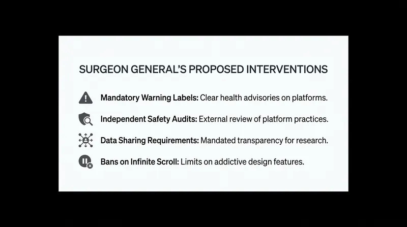 Warning labels are just one part of a broader push to regulate algorithmic platform design.