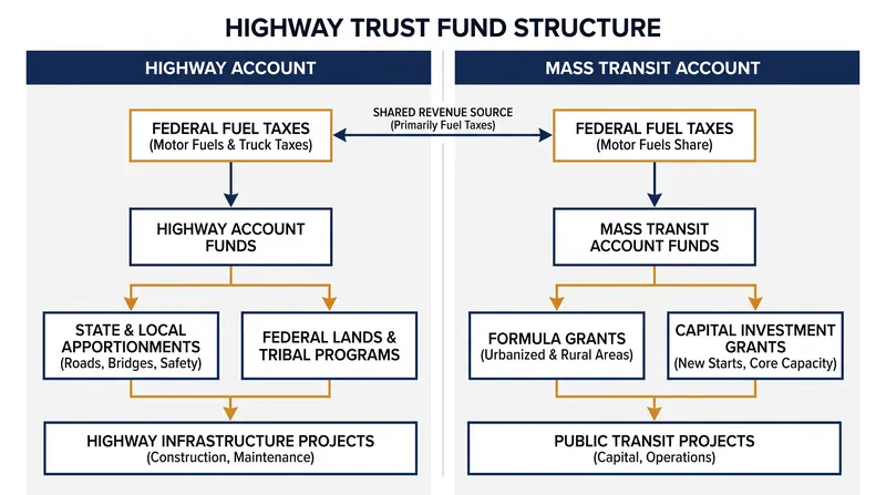 The Highway Trust Fund has included a dedicated Mass Transit Account since 1982.