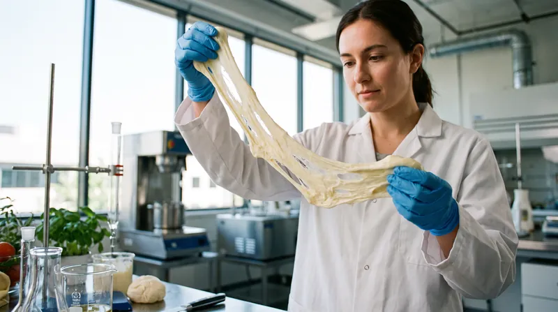 Because precision-fermented proteins are biologically identical to cow's milk, they replicate the exact melting and stretching properties of traditional cheese.