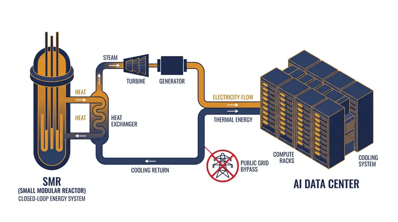 Tech companies are underwriting Small Modular Reactors to secure independent, 24/7 clean power.