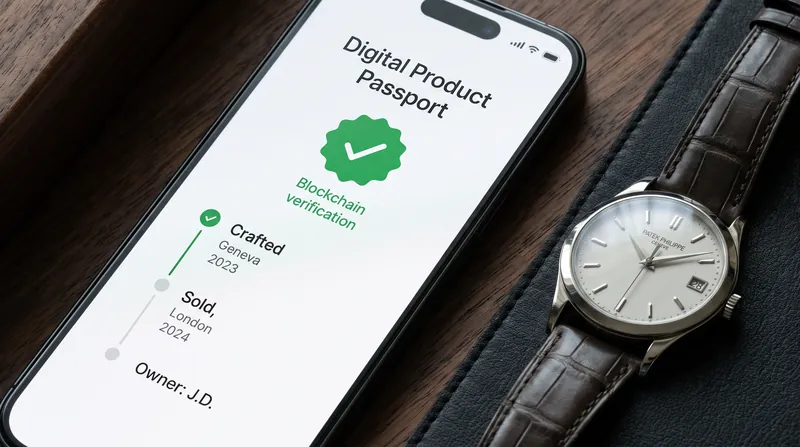 Digital Product Passports are providing secure, blockchain-backed records of an item's origin and ownership history.