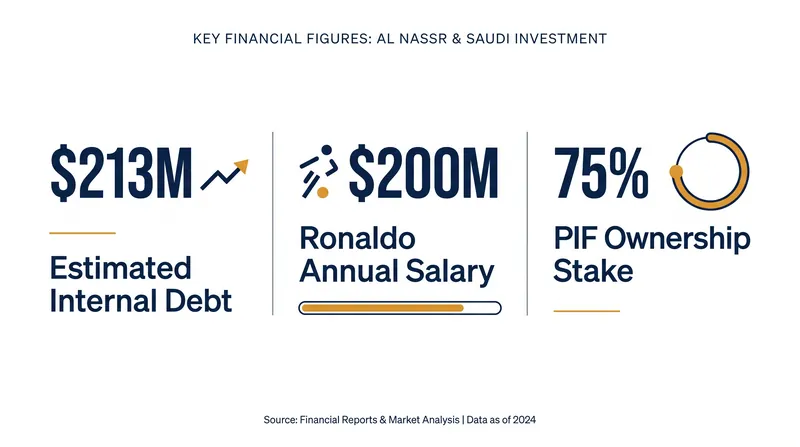 The financial figures at the center of Al Nassr's current liquidity crisis.
