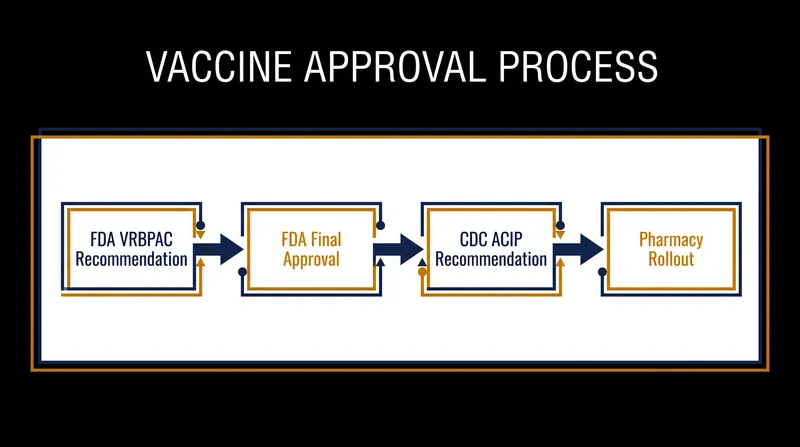Even with FDA approval, the new vaccine must secure a recommendation from the CDC's ACIP to ensure insurance coverage.