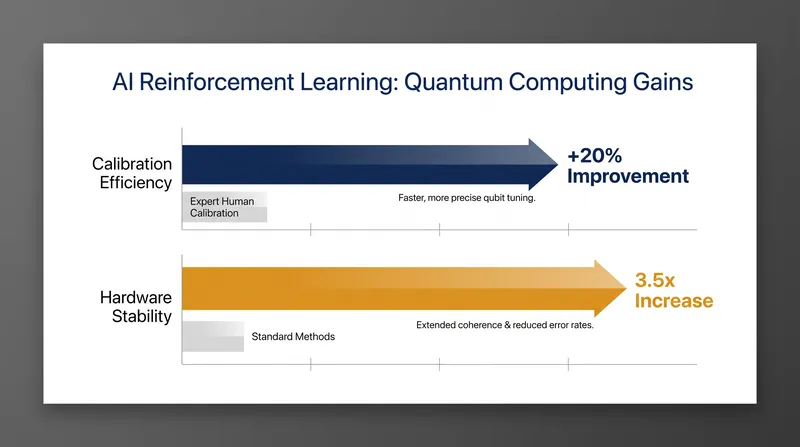 The autonomous AI agent significantly outperformed years of human-designed calibration heuristics.