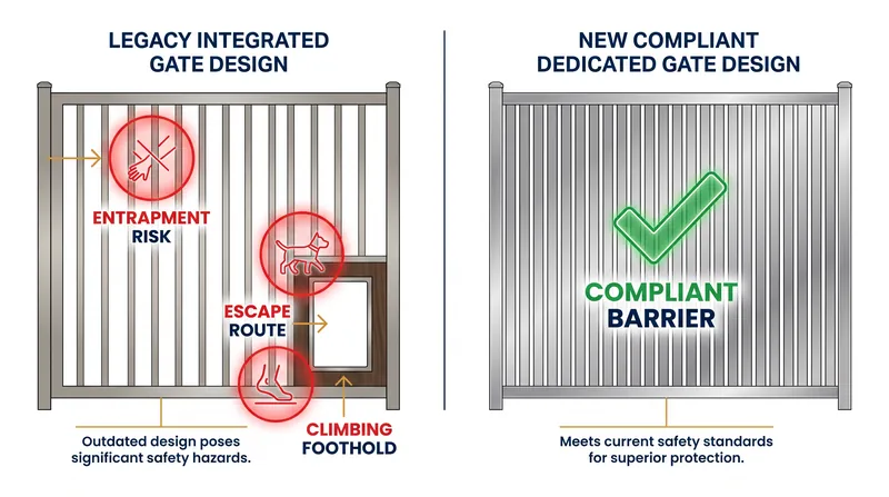 The structural hazards introduced by integrated pet doors prompted the CPSC's regulatory ban.