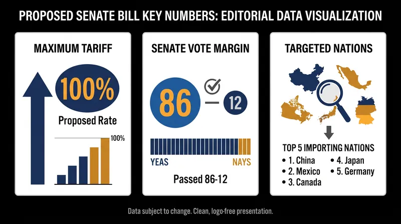 Key provisions and voting margins of the Lindsey O. Graham Sanctioning Russia and Iran Act.