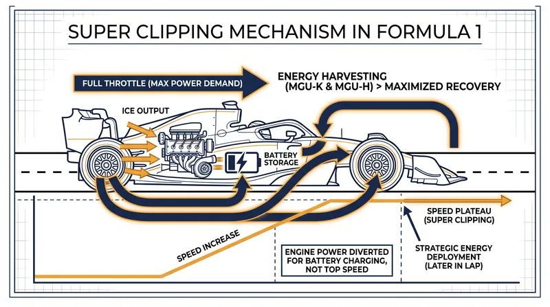 How 'super clipping' caused unpredictable closing speeds on straights.