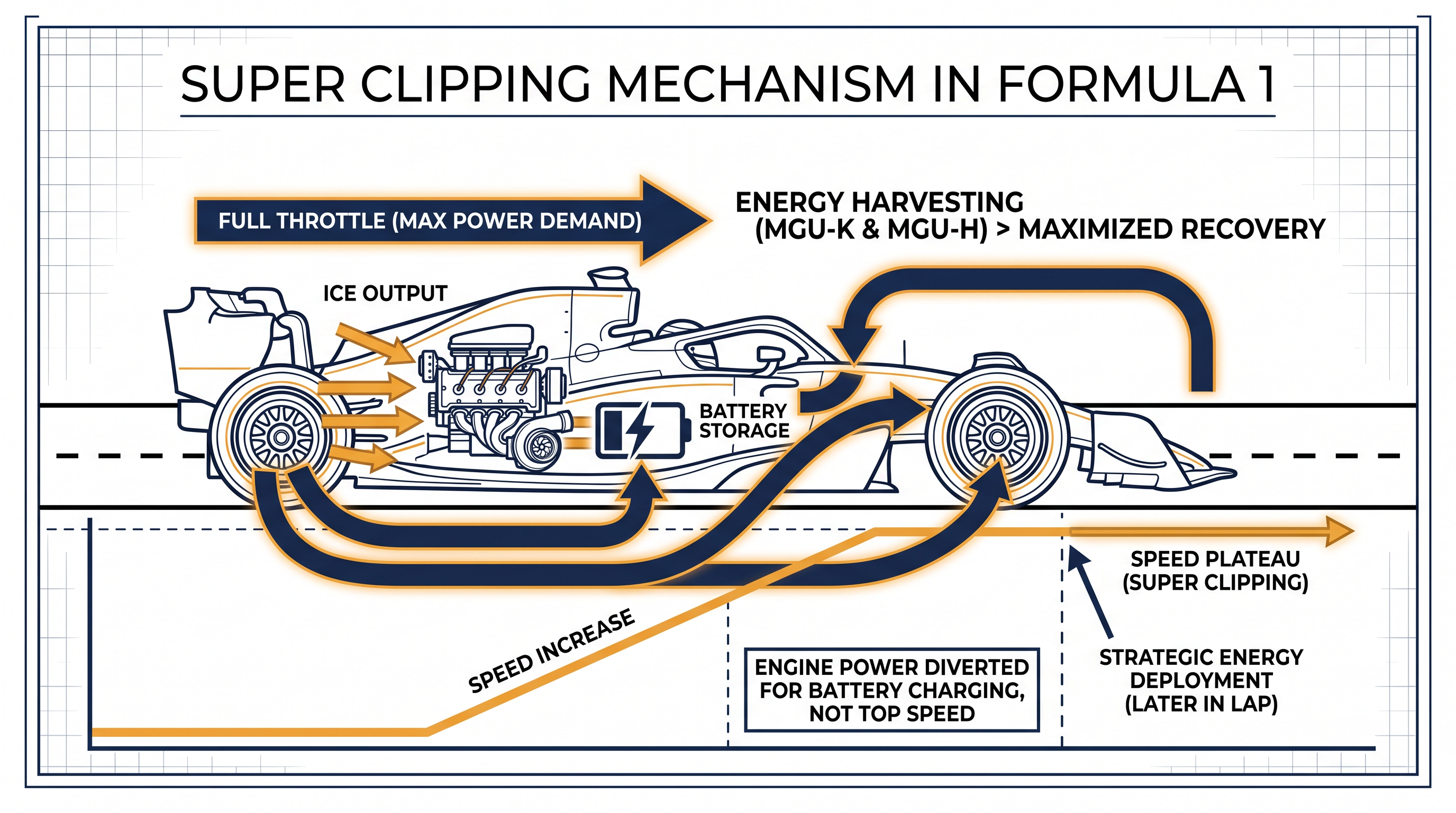 How 'super clipping' caused unpredictable closing speeds on straights.