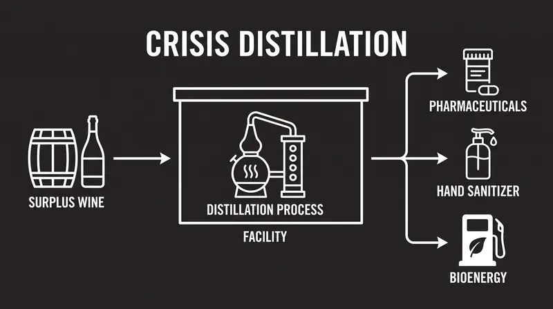 How unsold beverage alcohol is repurposed for the industrial supply chain.