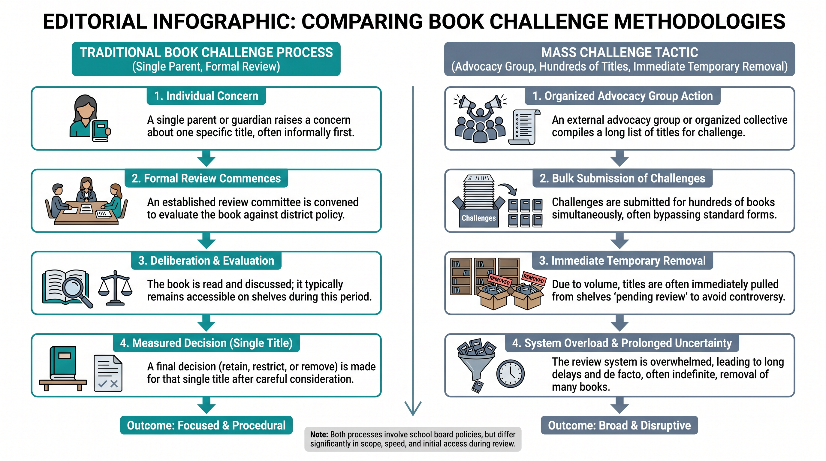 How the mechanics of challenging a library book have shifted in recent years.