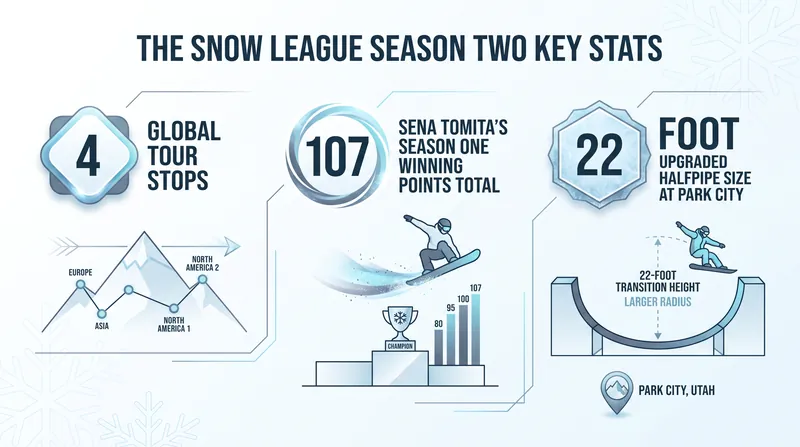 Season Two brings higher stakes, massive superpipes, and a grueling four-stop global tour.
