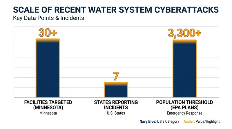 Recent cyber intrusions have catalyzed a nationwide push to harden digital defenses across the water sector.