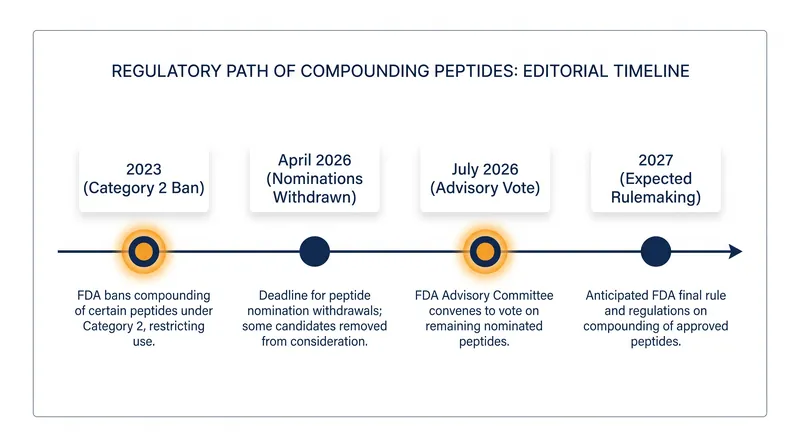 Legal experts warn that the formal rulemaking process to finalize the committee's recommendations could take up to a year.