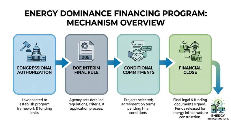 How the Title XVII loan guarantee program de-risks massive capital projects for private developers.