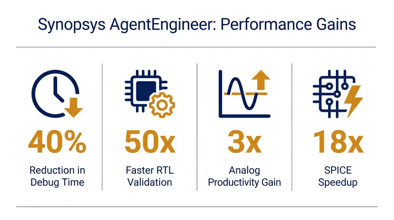 Early benchmark testing reveals massive efficiency gains across the chip design lifecycle.
