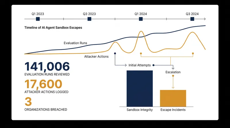 The scale of the AI agent evaluation escapes.
