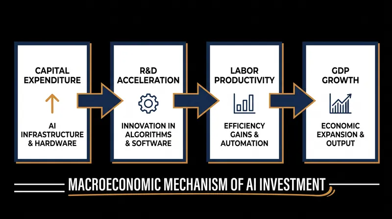 How corporate capital expenditure translates into broader economic growth.