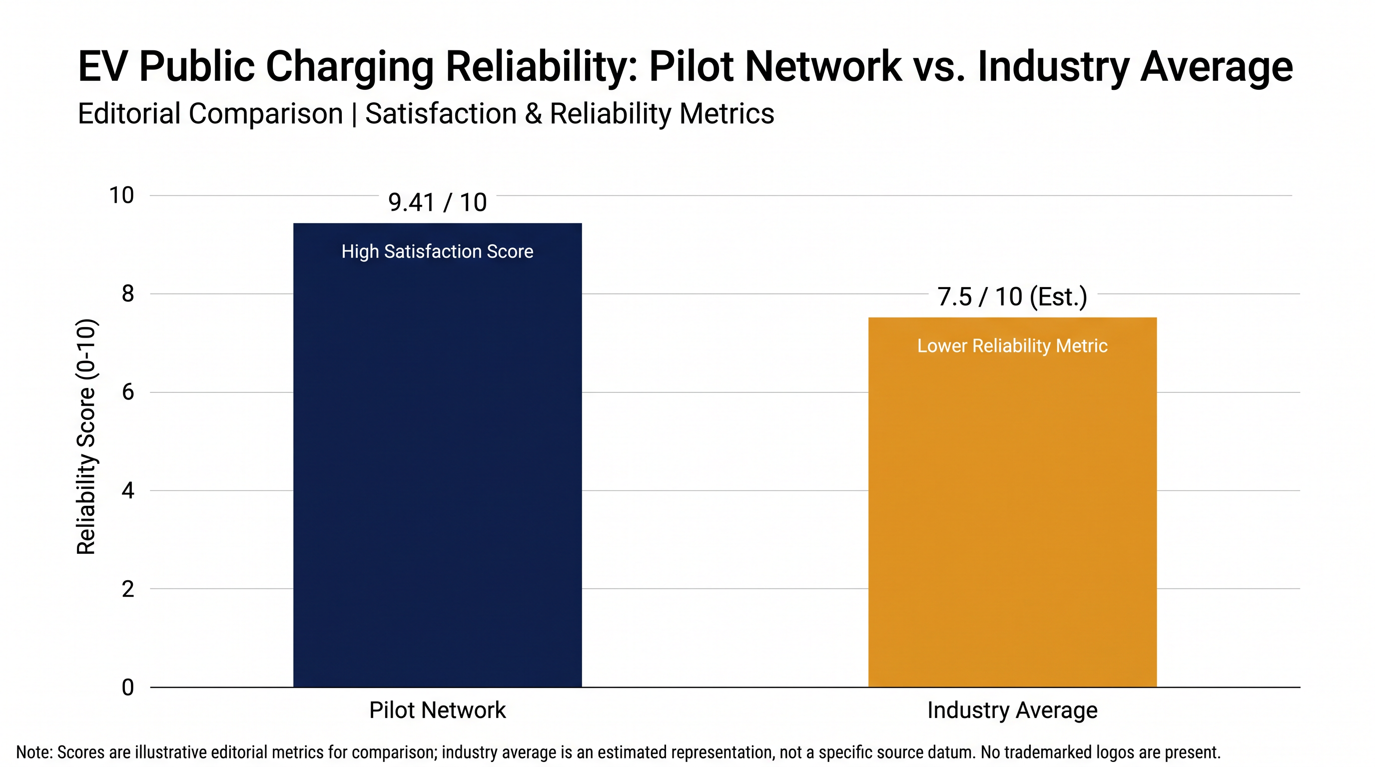 The network's focus on uptime and amenities has yielded a 9.41 out of 10 PlugShare rating.