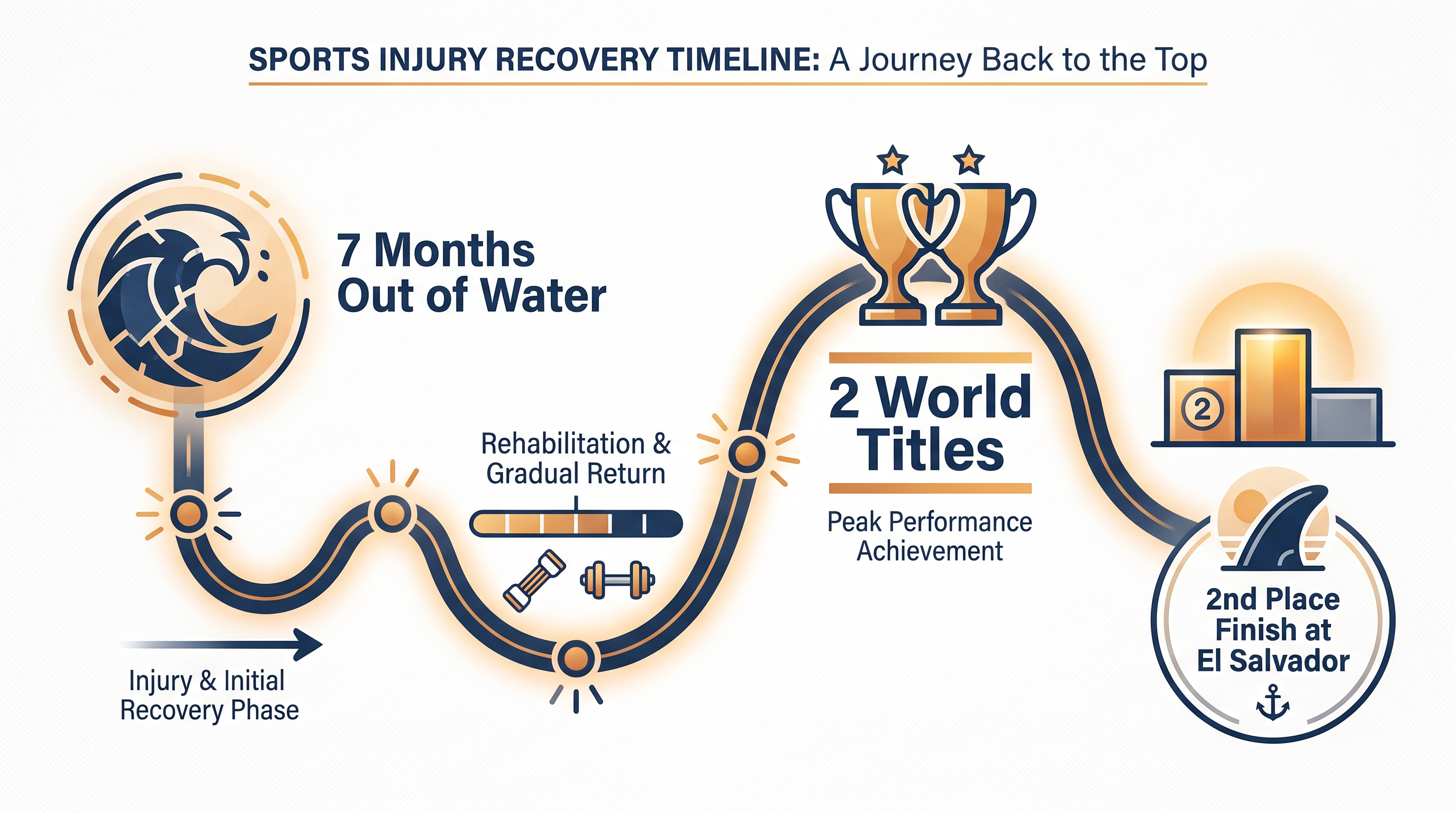 Wright's road back to the Championship Tour required immense patience and rehabilitation.