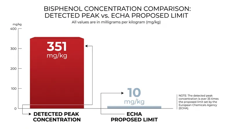 Peak chemical concentrations found in some headphones far exceeded proposed European limits.