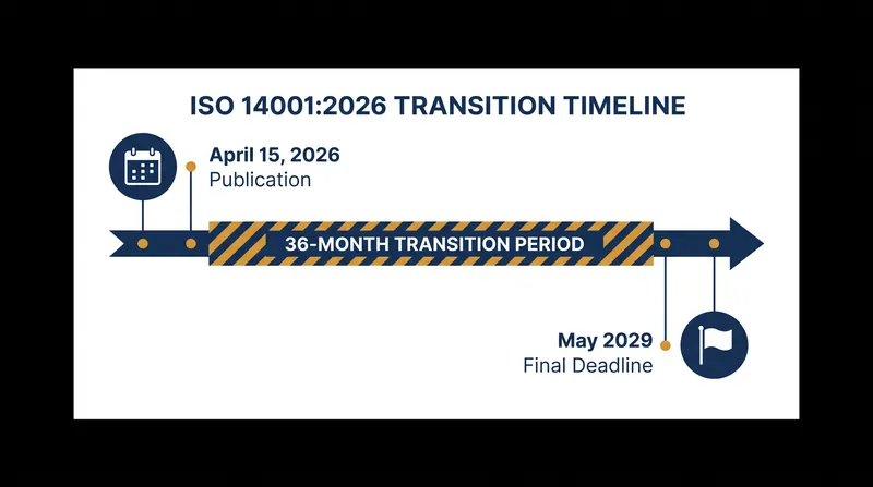 Organizations have a 36-month window to complete their transition audits before 2015 certificates expire.