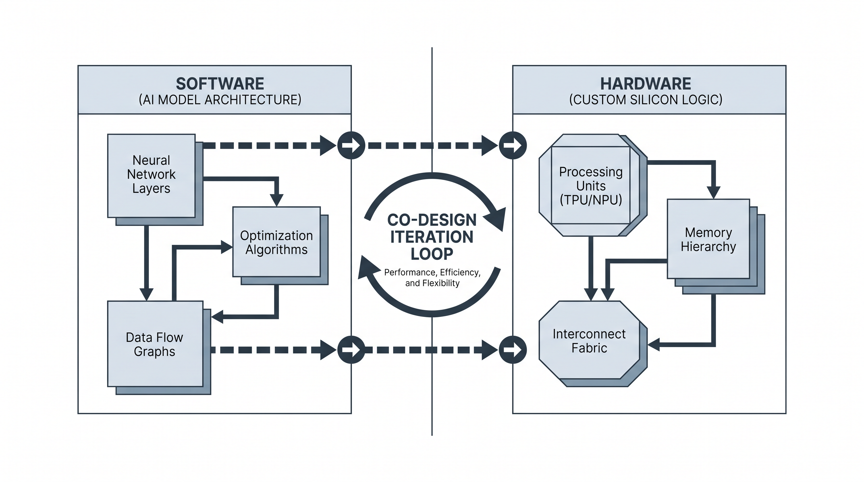 Hardware-software co-design allows engineers to tailor a chip's memory and logic directly to a specific neural network.