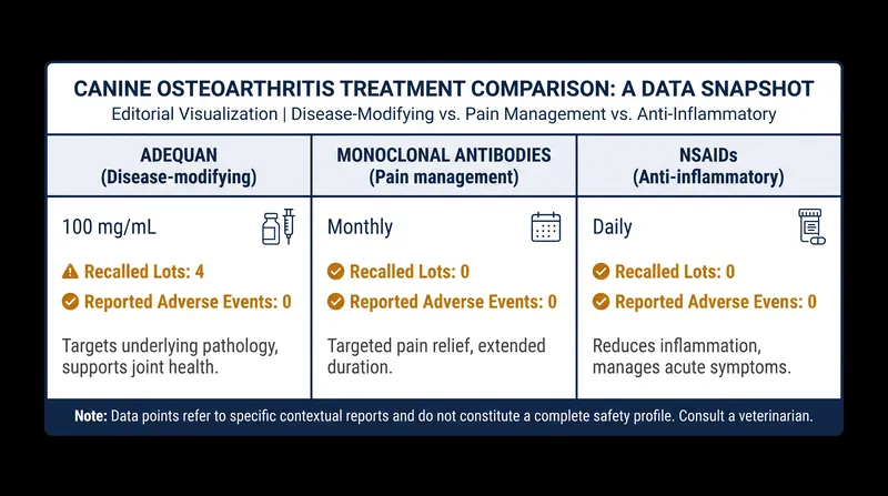 With Adequan supplies constrained, veterinarians are weighing the trade-offs of alternative osteoarthritis therapies.
