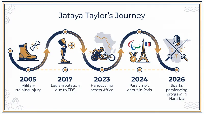 From a devastating training accident to the Paralympic stage, Taylor's path has been defined by resilience.