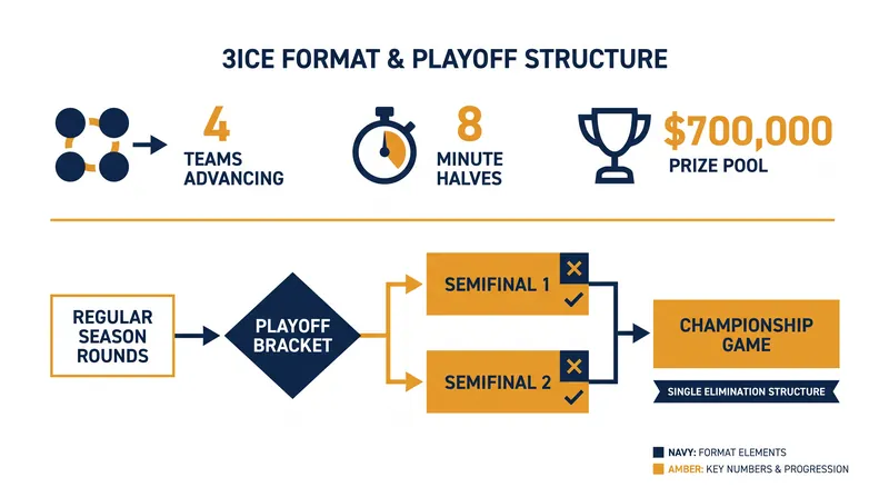 The unique rules and high stakes of the 3ICE summer league.