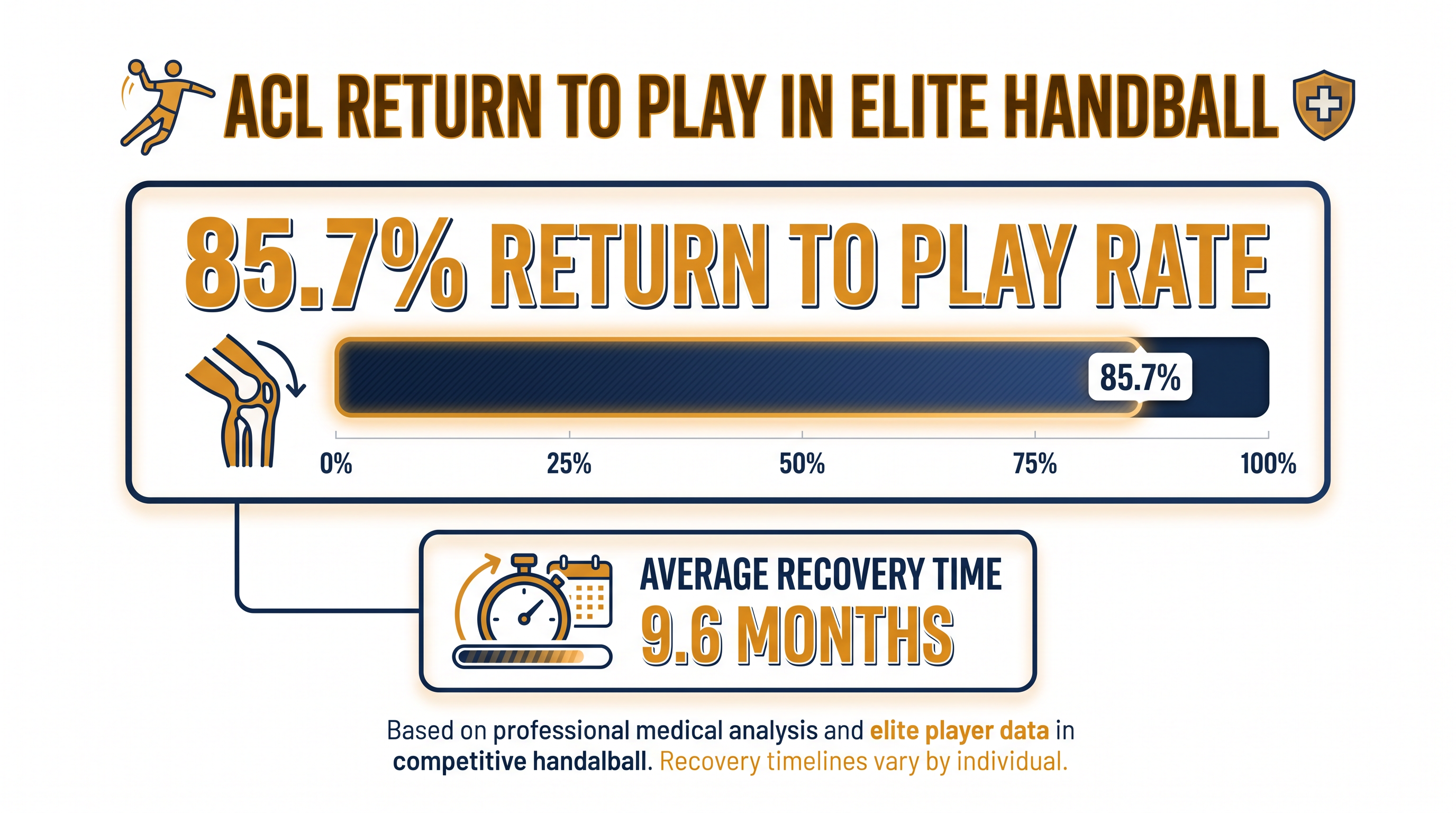 Recent sports medicine data highlights a high success rate for elite players returning to the court post-surgery.