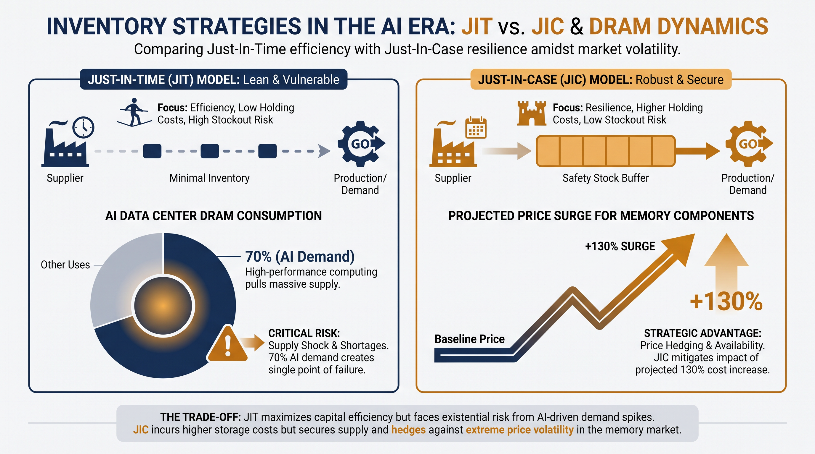 AI infrastructure is consuming the vast majority of high-end memory, driving up costs for standard electronics.