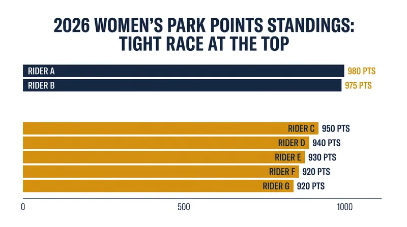 The top of the global leaderboard is mathematically separating from the rest of the field.