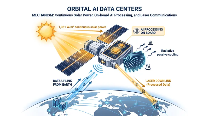 How orbital data centers leverage the environment of space to bypass Earth's energy constraints.