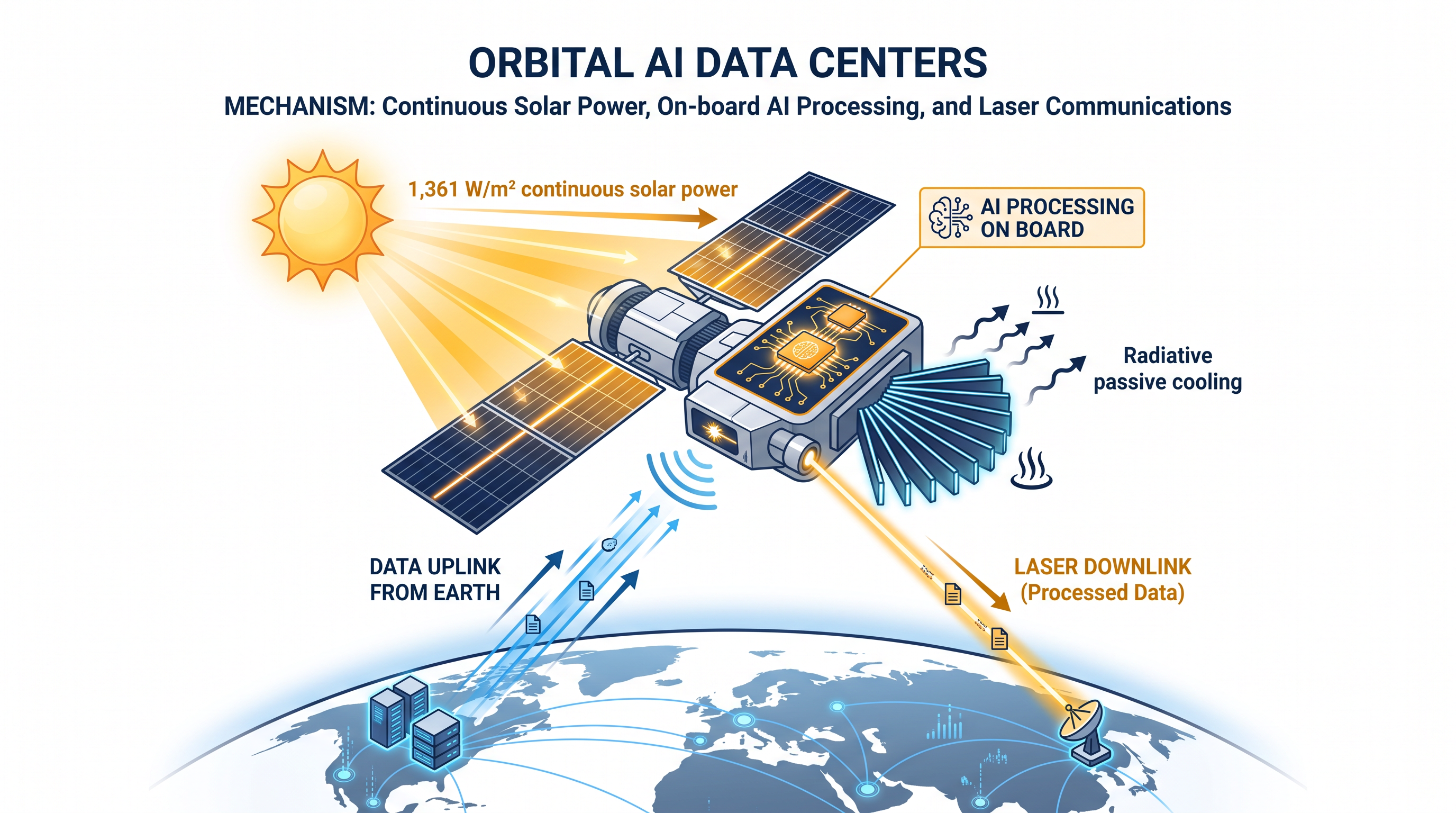 How orbital data centers leverage the environment of space to bypass Earth's energy constraints.